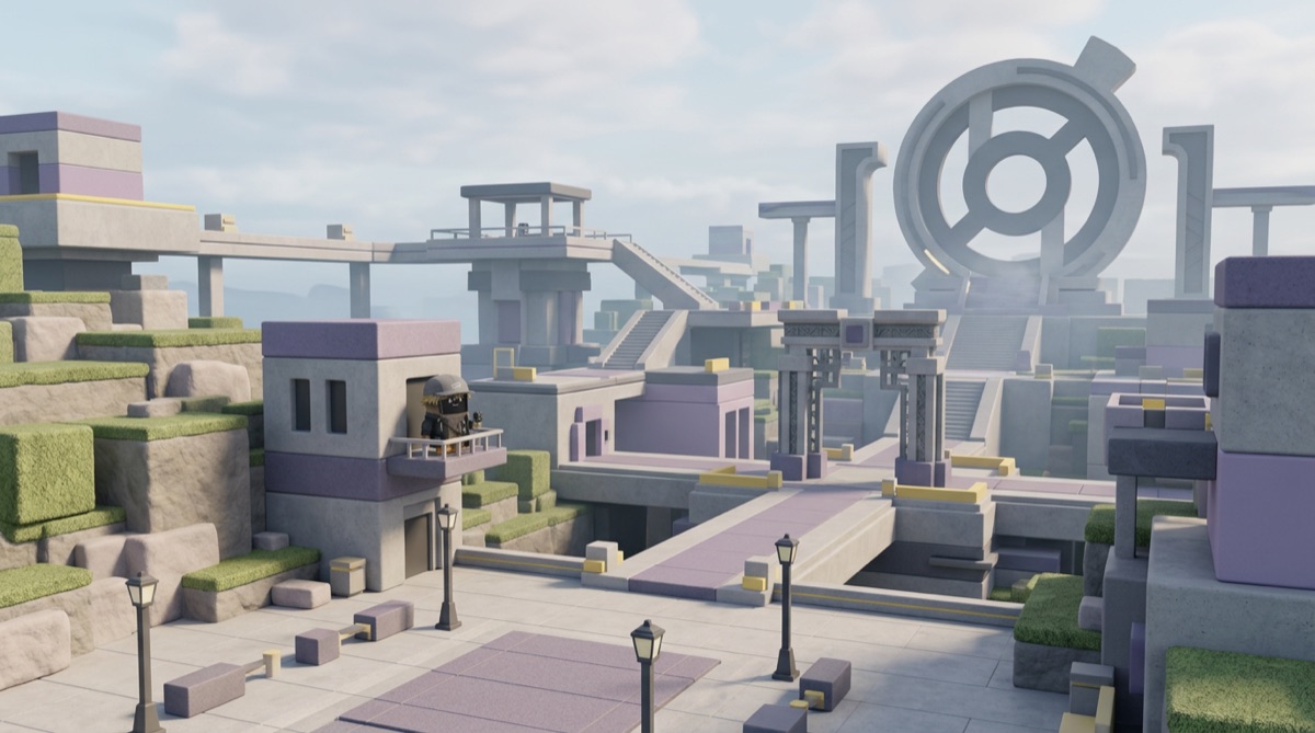 A branded Roblox world built as a destination, not a banner